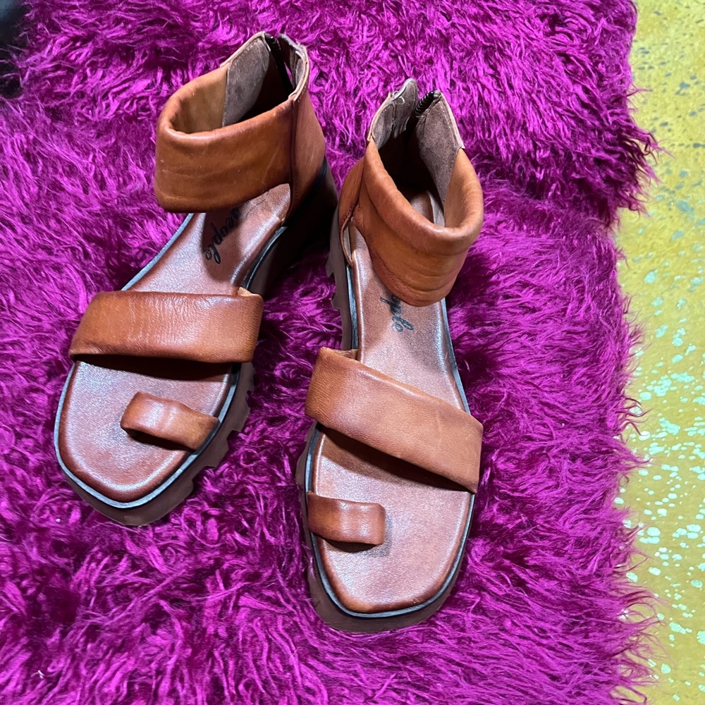 Free People Brown Sandals